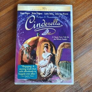 RODGERS AND HAMMERSTIENS CINDERELLA DVD 2014 Leslie Warren NEW Sealed 50th